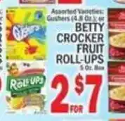 C Town Betty Crocker fruit roll-ups offer