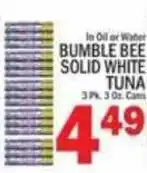 C Town Bumble Bee solid white tuna offer