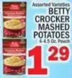 C Town Betty Crocker mashed potatoes offer