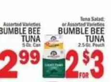 C Town Bumble Bee Tuna offer