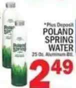 C Town Poland spring water offer