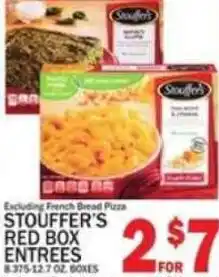 C Town Stouffer's evaporated french bread pizza offer