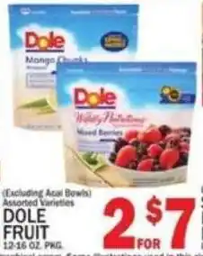 C Town Dole mixed berries offer