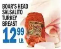 C Town Boar's Head Salsalito Turkey Breast offer
