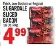 C Town Sugardale sliced bacon offer