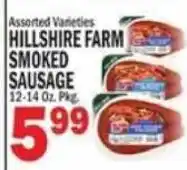 C Town Hillshire Farm smoked sausage offer