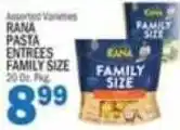 C Town Rana pasta entrees offer
