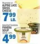 C Town Alpine lace swiss cheese offer