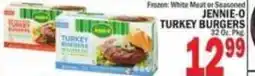C Town Jennie-O turkey burgers offer