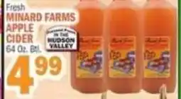 C Town Minard Farms apple cider offer