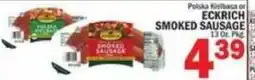 C Town Eckrich smoked sausage offer