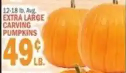 C Town Extra Large Carving Pumpkins offer