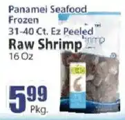 Food Universe Panamei Seafood Frozen Raw Shrimp offer