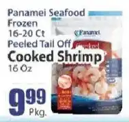 Food Universe Panamei seafood cooked shrimp offer