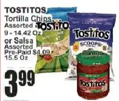 Food Universe Tostitos tortilla chips offer