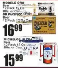 Food Universe Modelo oro beer offer