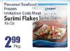 Food Universe Panamel seafood imitation crab meat surimi flakes offer