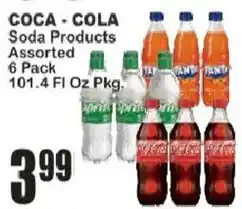 Food Universe Coca-Cola Soda Products Assorted offer