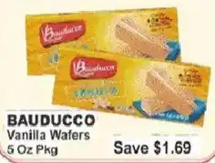 Food Universe Bauducco vanilla wafers offer