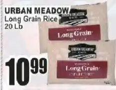 Food Universe Urban Meadow long grain rice offer