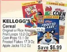 Food Universe Kellogg's Cereal offer