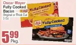 Food Universe Oscar Mayer fully cooked bacon offer