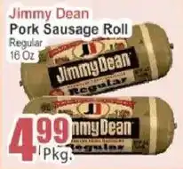 Food Universe Jimmy Dean pork sausage roll offer
