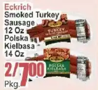 Food Universe Eckrich smoked turkey sausage offer