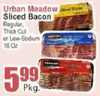 Food Universe Urban Meadow sliced bacon offer