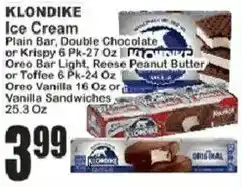 Food Universe Klondike ice cream offer