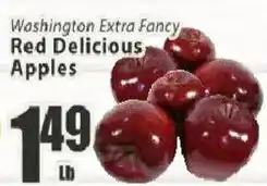 Food Universe Washington extra fancy red delicious apples offer