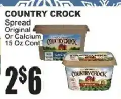 Food Universe Country Crock Spread Original Or Calcium offer