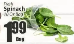 Food Universe Fresh Spinach offer