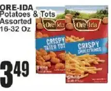 Food Universe ore-ida potatoes & tots assorted offer