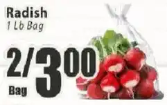 Food Universe Radish offer