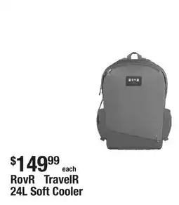 The Home Depot RovR  TravelR 24L Soft Cooler Backpack(Charcoal) offer