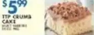 Associated Ttp crumb cake offer