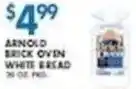 Associated Arnold brick oven white bread offer