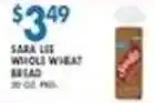 Associated Sara lee whole wheat bread offer