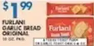 Associated Furlani garlic bread original offer
