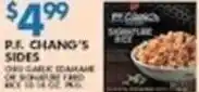 Associated P.F. chang's sides offer
