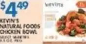 Associated Kivin's natural foods chicken bowl offer