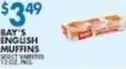 Associated Bay's engush muffins offer