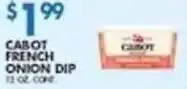 Associated Cabot french onion dip offer