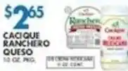 Associated Cacique ranchero queso offer