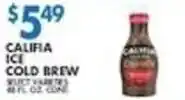 Associated Califia ice cold brew offer