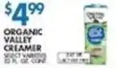 Associated Organic valley creamer offer