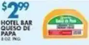 Associated Hotel bar queso de papa offer