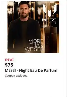 JC Penney MESSI - Night Eau De Parfum offer