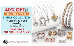 Boscov's ENTIRE COLLECTION Natural Diamond Jewelry offer